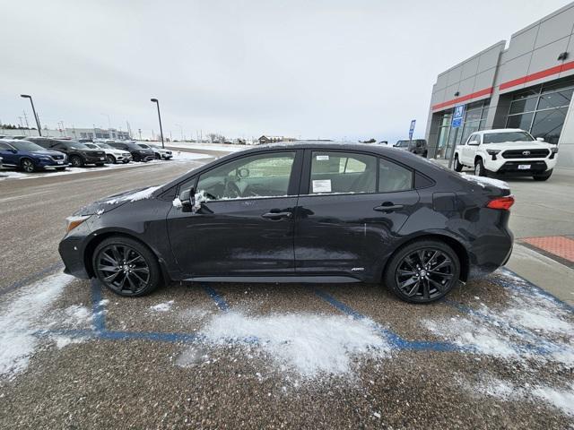 new 2025 Toyota Corolla Hybrid car, priced at $28,697