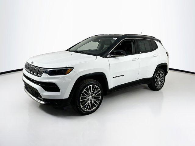 used 2022 Jeep Compass car, priced at $24,242