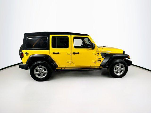 used 2021 Jeep Wrangler Unlimited car, priced at $28,051