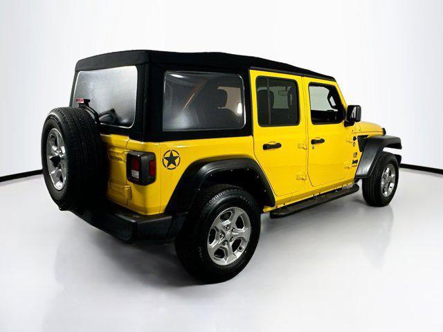 used 2021 Jeep Wrangler Unlimited car, priced at $28,051