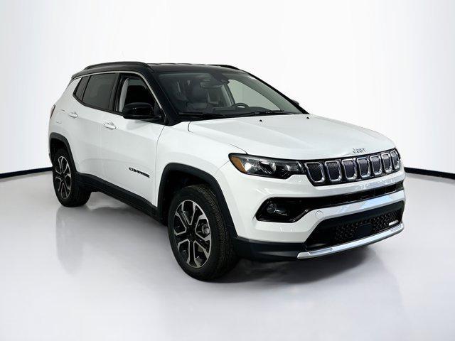 used 2022 Jeep Compass car, priced at $23,820