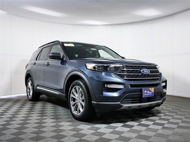 used 2022 Ford Explorer car, priced at $31,999