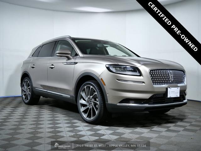 used 2021 Lincoln Nautilus car, priced at $39,499