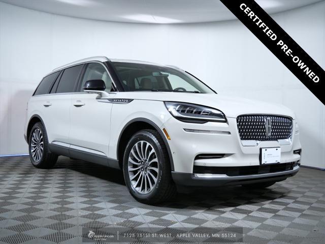 used 2022 Lincoln Aviator car, priced at $53,499