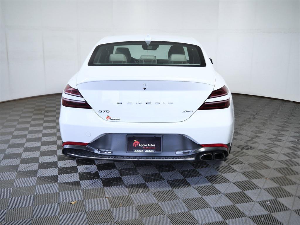 used 2023 Genesis G70 car, priced at $24,499