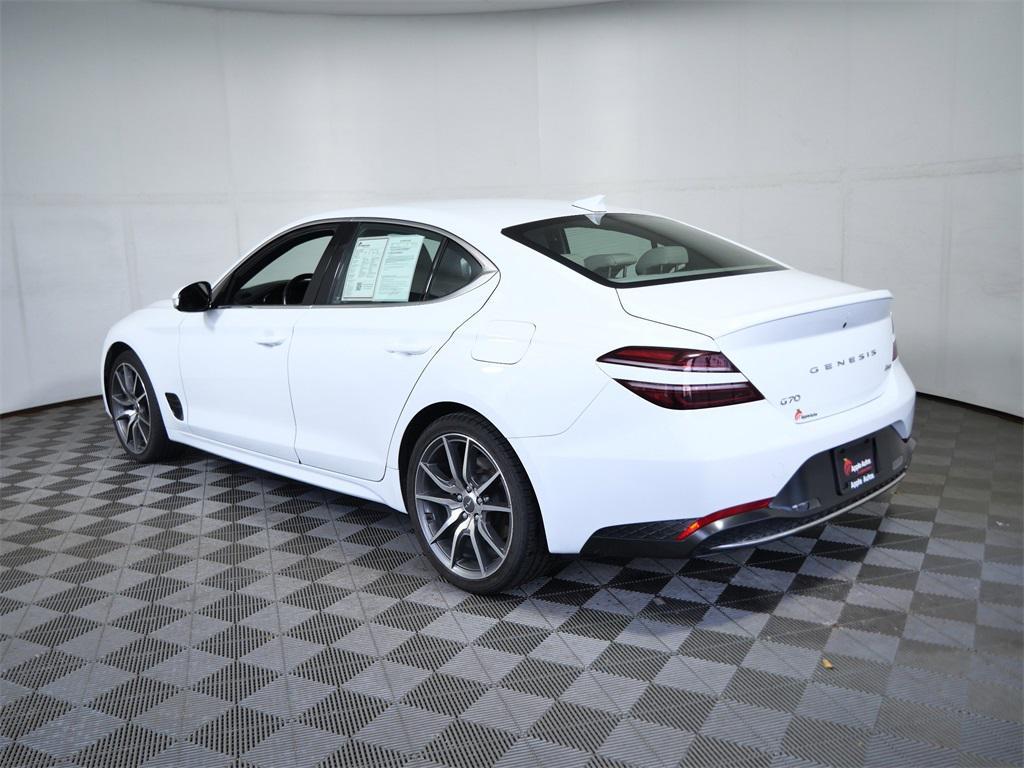 used 2023 Genesis G70 car, priced at $24,499