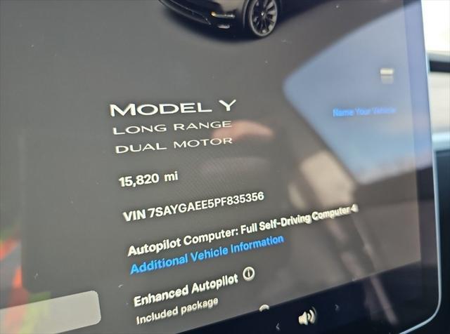 used 2023 Tesla Model Y car, priced at $37,830