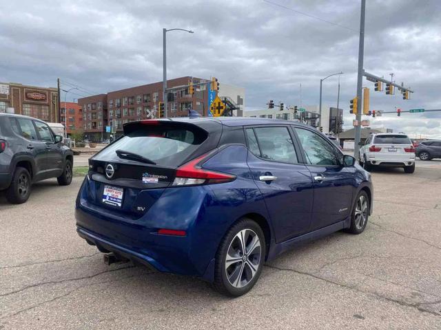 used 2018 Nissan Leaf car, priced at $19,999