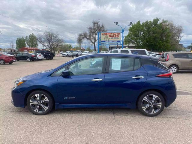 used 2018 Nissan Leaf car, priced at $19,999