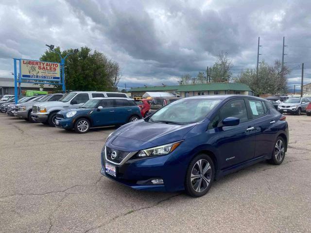 used 2018 Nissan Leaf car, priced at $19,999