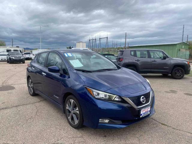 used 2018 Nissan Leaf car, priced at $19,999