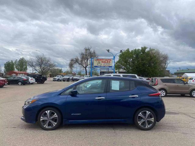 used 2018 Nissan Leaf car, priced at $19,999