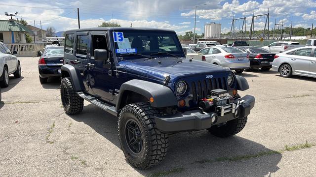 used 2013 Jeep Wrangler Unlimited car, priced at $22,999