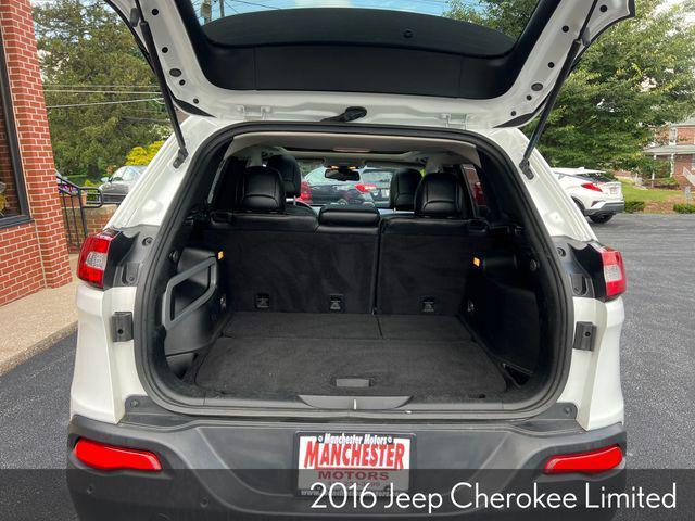 used 2016 Jeep Cherokee car, priced at $13,800