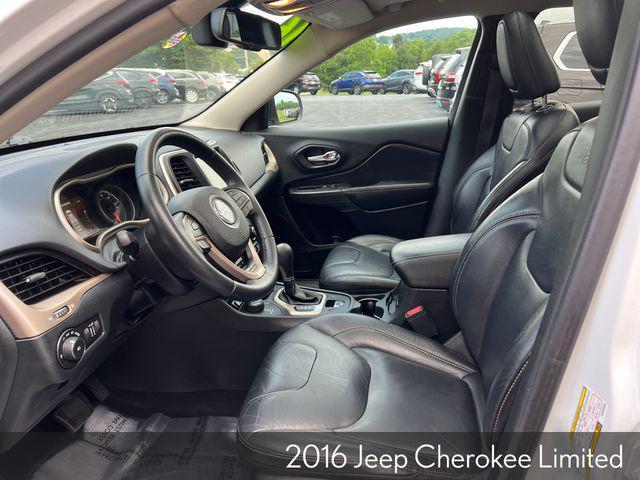 used 2016 Jeep Cherokee car, priced at $13,800