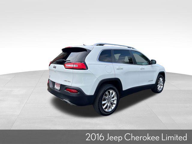 used 2016 Jeep Cherokee car, priced at $13,800