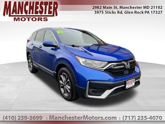 used 2021 Honda CR-V car, priced at $25,400