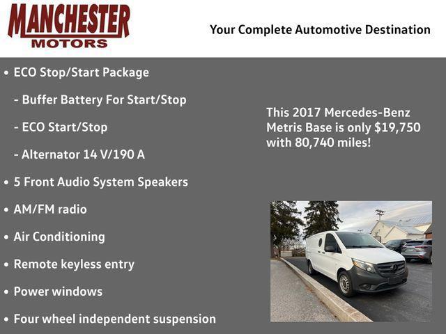 used 2017 Mercedes-Benz Metris car, priced at $19,750