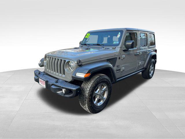 used 2021 Jeep Wrangler Unlimited car, priced at $28,994