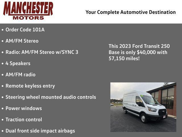 used 2023 Ford Transit-250 car, priced at $40,000