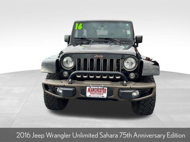 used 2016 Jeep Wrangler Unlimited car, priced at $18,500