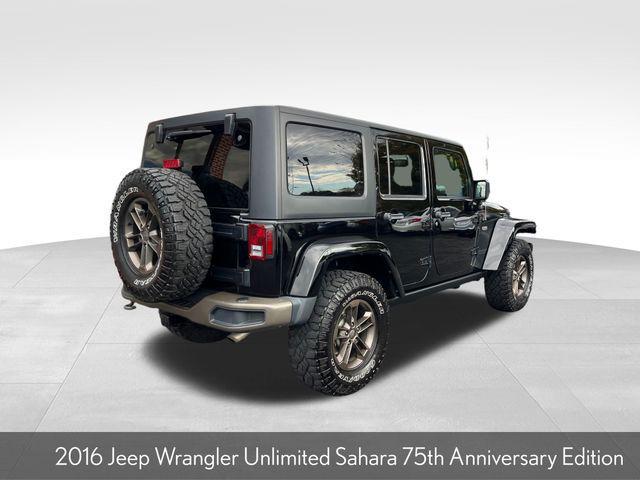used 2016 Jeep Wrangler Unlimited car, priced at $18,500