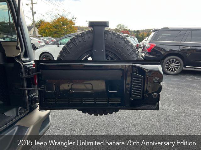 used 2016 Jeep Wrangler Unlimited car, priced at $18,500