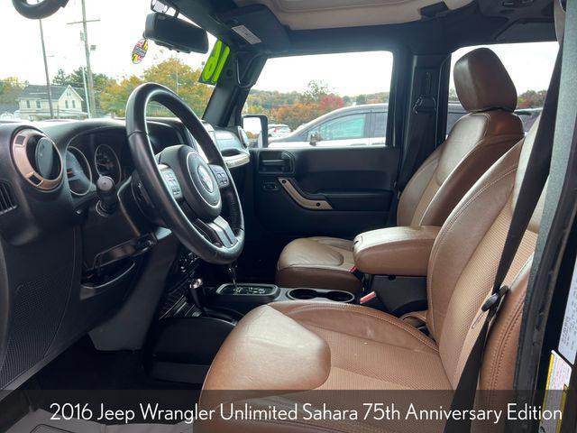 used 2016 Jeep Wrangler Unlimited car, priced at $18,500