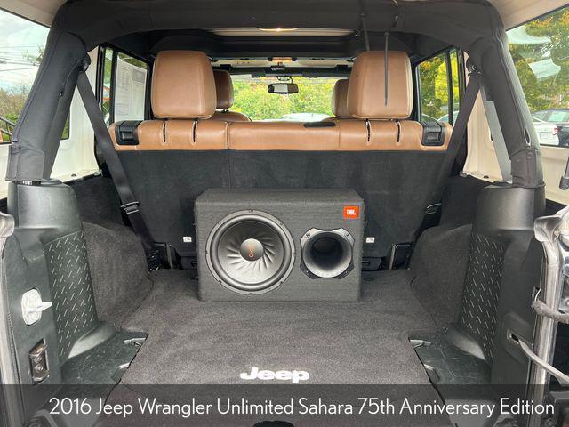 used 2016 Jeep Wrangler Unlimited car, priced at $18,500