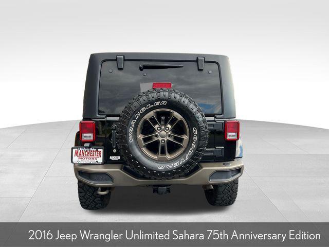 used 2016 Jeep Wrangler Unlimited car, priced at $18,500
