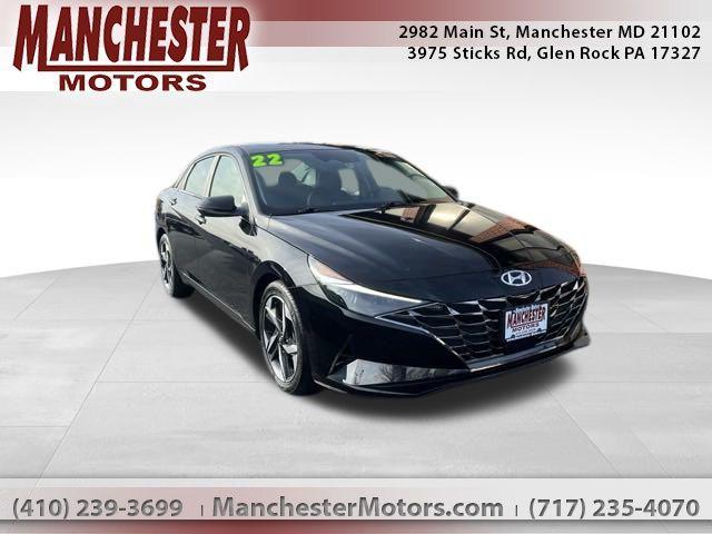 used 2022 Hyundai Elantra car, priced at $20,150