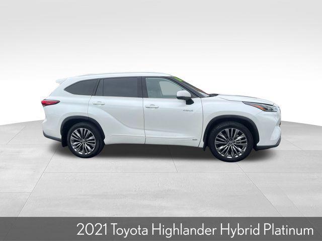 used 2021 Toyota Highlander Hybrid car, priced at $34,250
