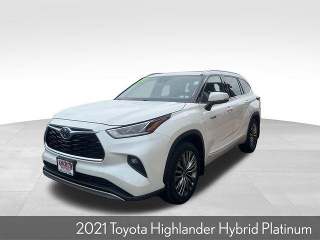 used 2021 Toyota Highlander Hybrid car, priced at $34,250