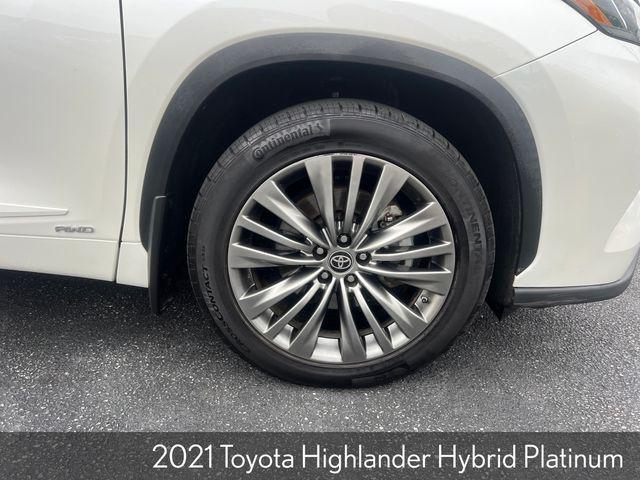 used 2021 Toyota Highlander Hybrid car, priced at $34,250