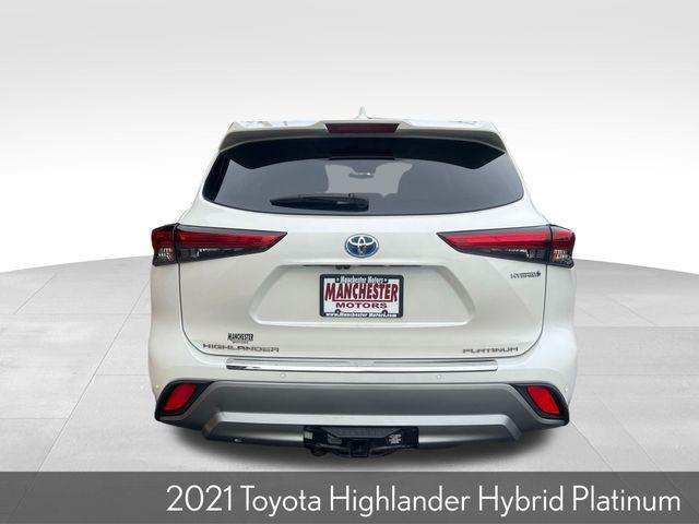 used 2021 Toyota Highlander Hybrid car, priced at $34,250