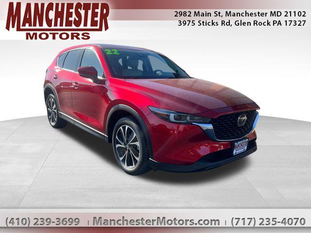 used 2022 Mazda CX-5 car, priced at $27,150