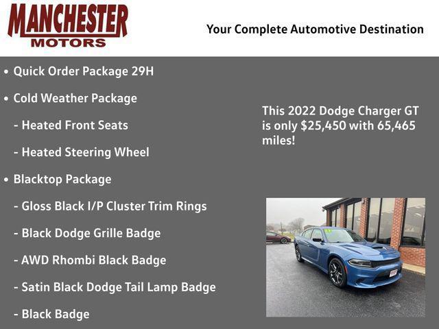 used 2022 Dodge Charger car, priced at $25,450