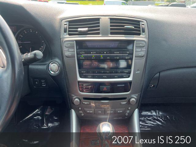 used 2007 Lexus IS 250 car, priced at $9,300