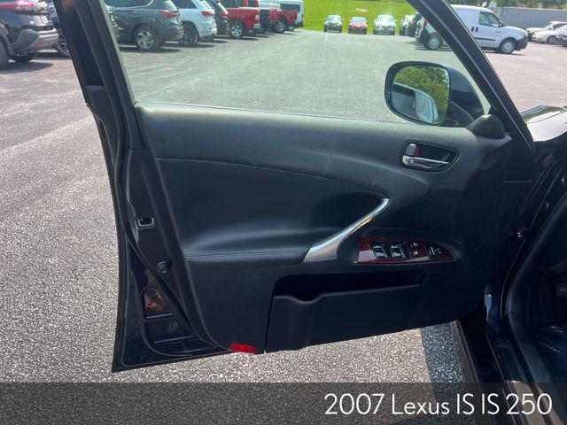 used 2007 Lexus IS 250 car, priced at $9,300