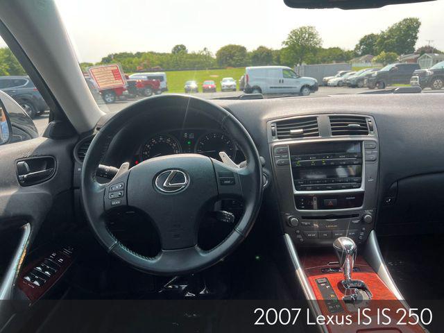 used 2007 Lexus IS 250 car, priced at $9,300