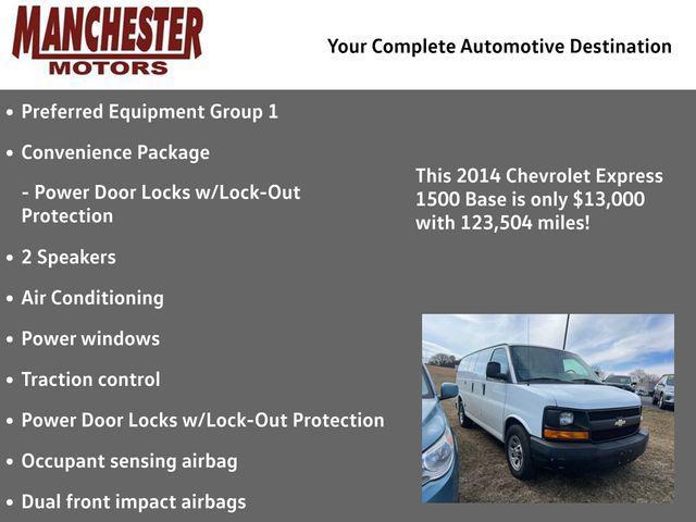 used 2014 Chevrolet Express 1500 car, priced at $13,000