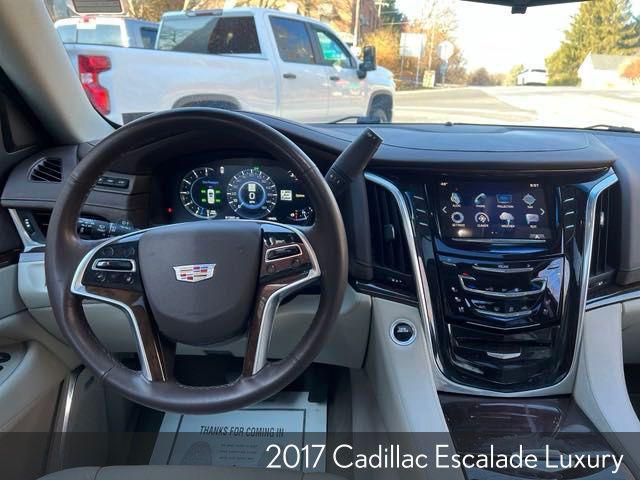 used 2017 Cadillac Escalade car, priced at $31,900