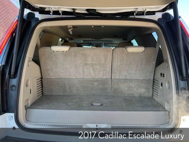 used 2017 Cadillac Escalade car, priced at $31,900