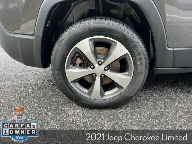 used 2021 Jeep Cherokee car, priced at $21,750