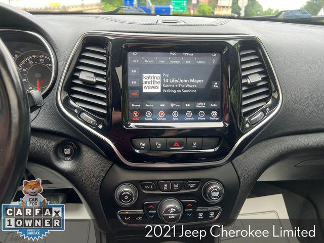 used 2021 Jeep Cherokee car, priced at $21,750