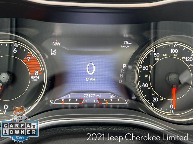 used 2021 Jeep Cherokee car, priced at $21,750
