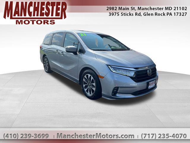 used 2021 Honda Odyssey car, priced at $27,750