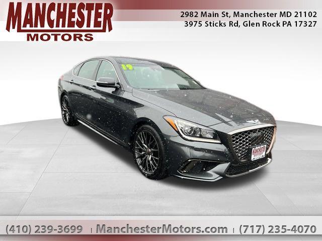 used 2019 Genesis G80 car, priced at $18,600