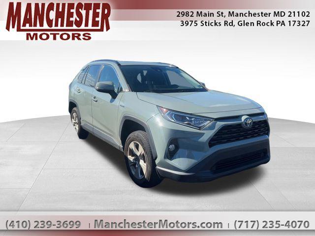 used 2021 Toyota RAV4 Hybrid car, priced at $25,200