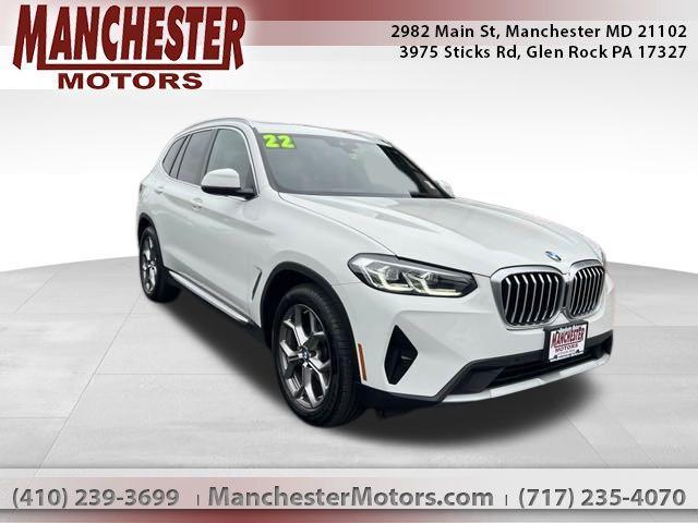 used 2022 BMW X3 car, priced at $31,000